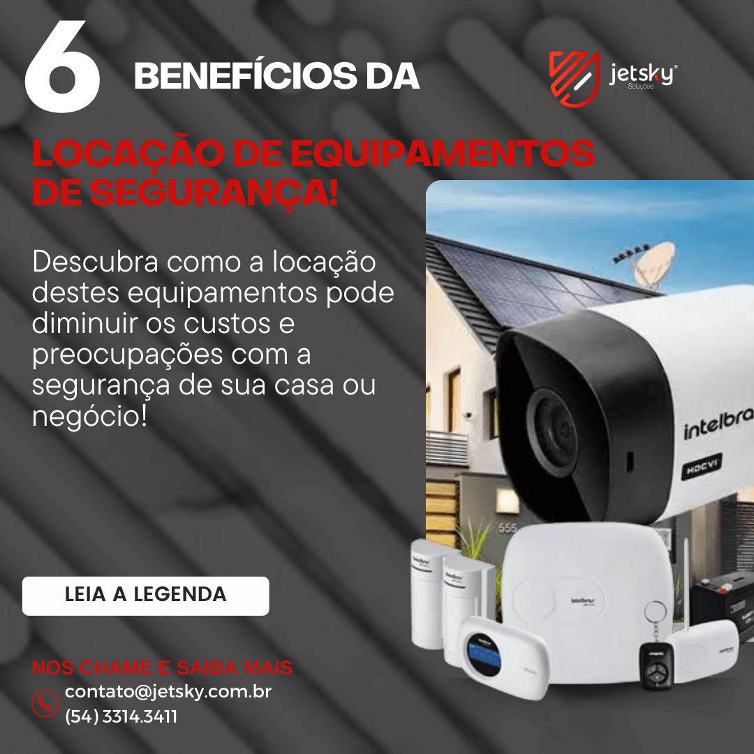 Descubra os benefícios da locação de sistemas de seguranç